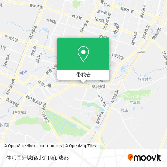佳乐国际城(西北门店)地图