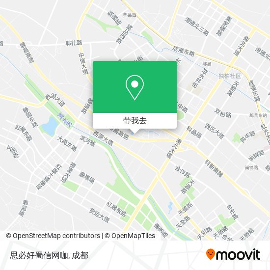 思必好蜀信网咖地图