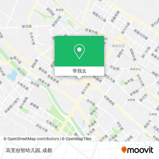 高宽创智幼儿园地图