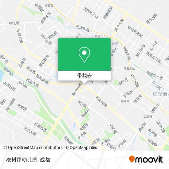橡树屋幼儿园地图