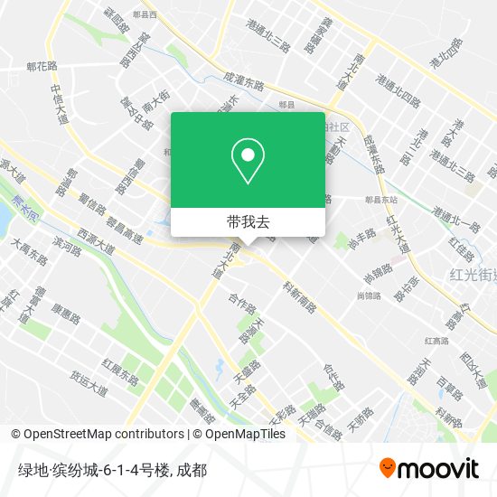 绿地·缤纷城-6-1-4号楼地图