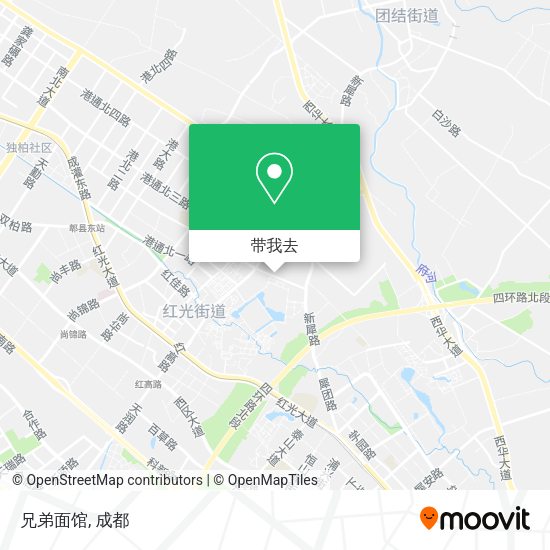 兄弟面馆地图