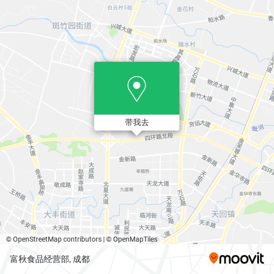 富秋食品经营部地图