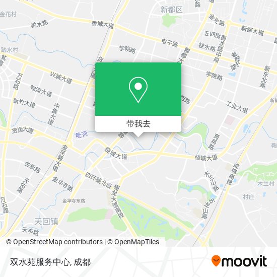 双水苑服务中心地图