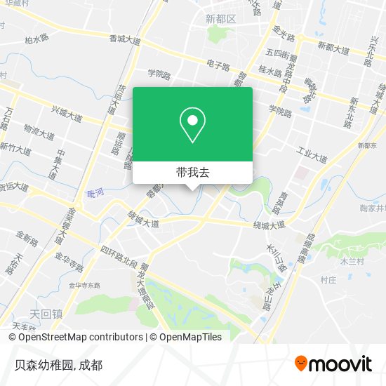 贝森幼稚园地图