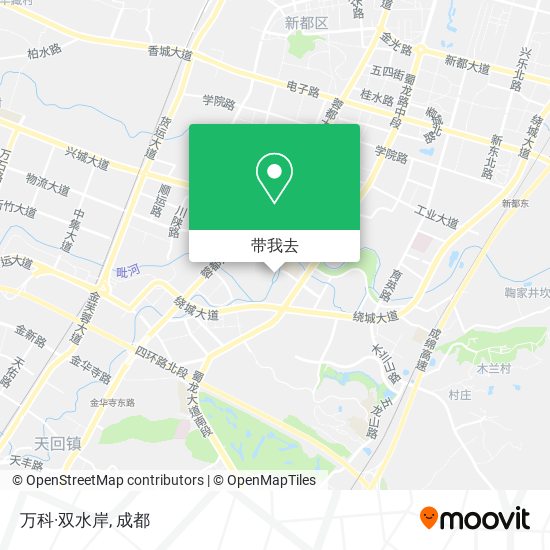 万科·双水岸地图