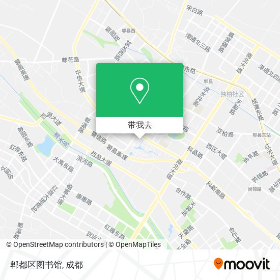郫都区图书馆地图