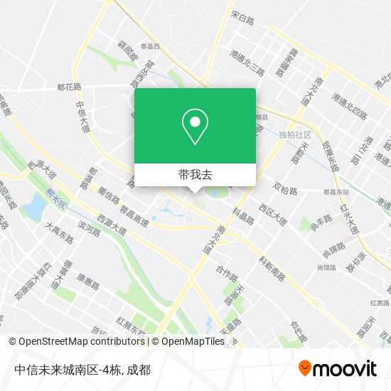 中信未来城南区-4栋地图