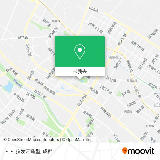 杜杜拉发艺造型地图