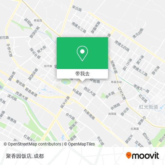 聚香园饭店地图