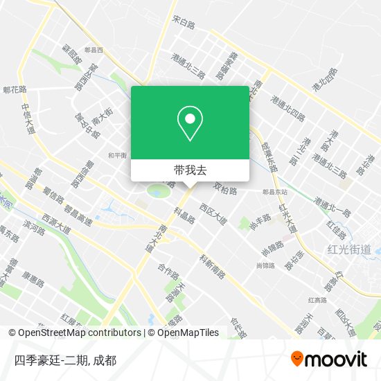 四季豪廷-二期地图