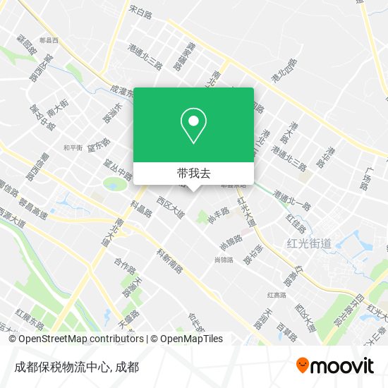 成都保税物流中心地图
