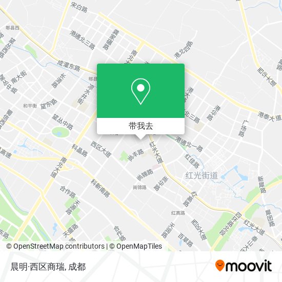 晨明·西区商瑞地图