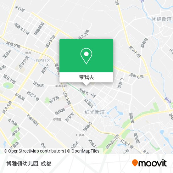 博雅顿幼儿园地图