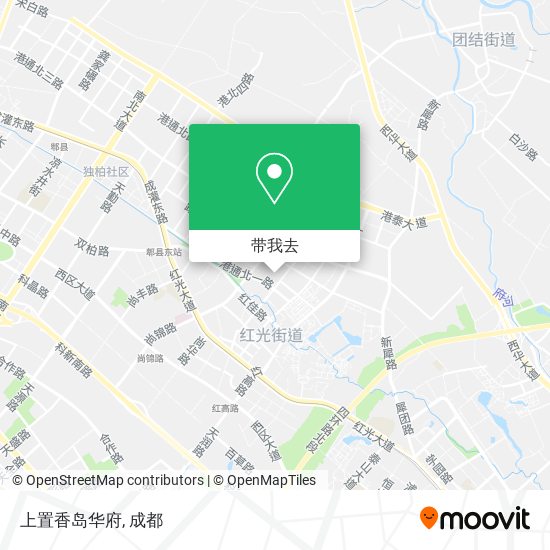 上置香岛华府地图