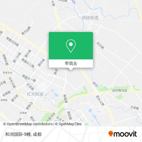 和润国际-5幢地图