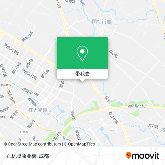 石材城商业街地图