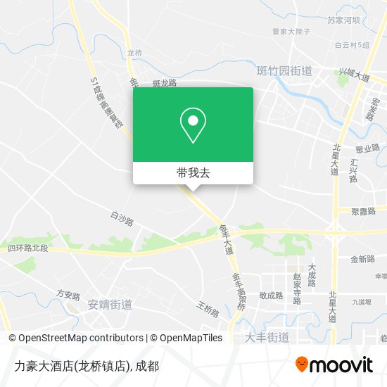 力豪大酒店(龙桥镇店)地图