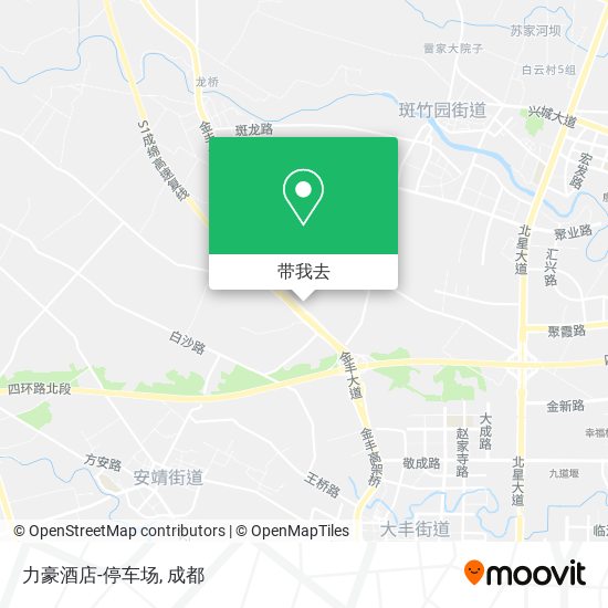 力豪酒店-停车场地图