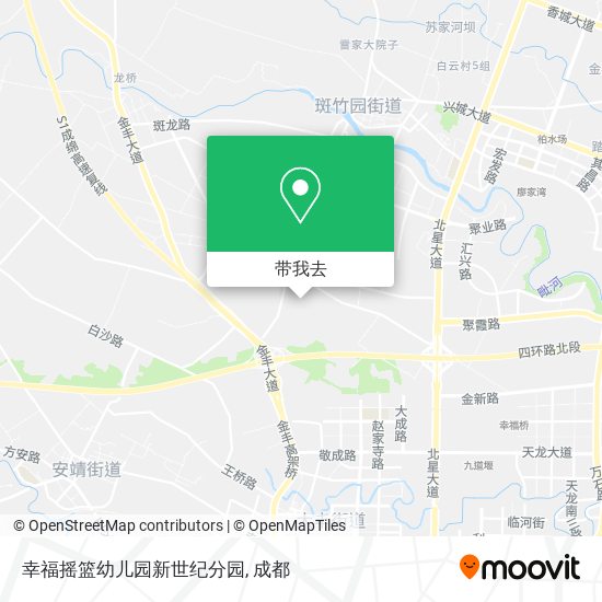 幸福摇篮幼儿园新世纪分园地图