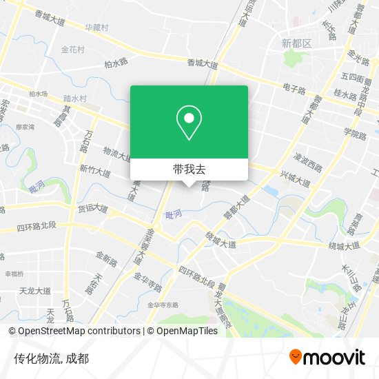 传化物流地图
