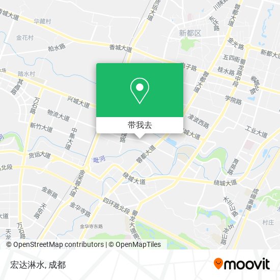 宏达淋水地图