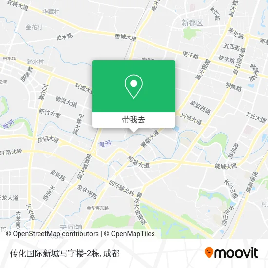 传化国际新城写字楼-2栋地图