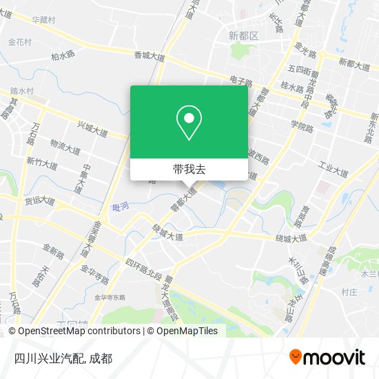 四川兴业汽配地图