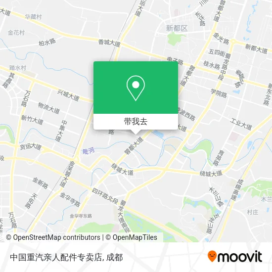 中国重汽亲人配件专卖店地图