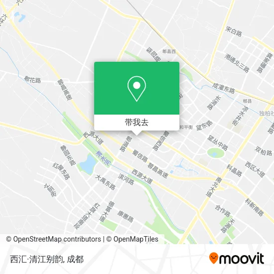 西汇·清江别韵地图