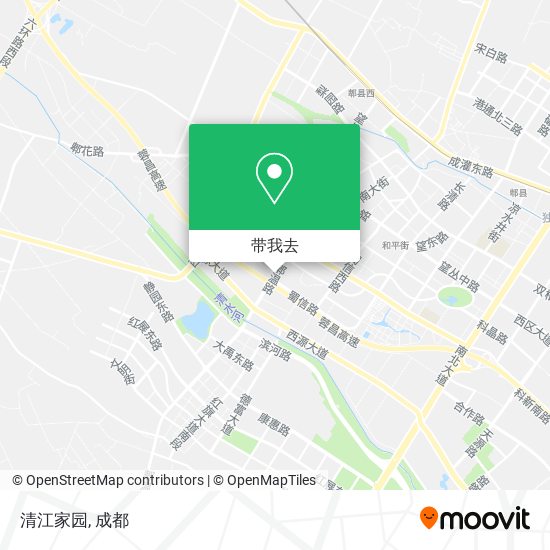 清江家园地图