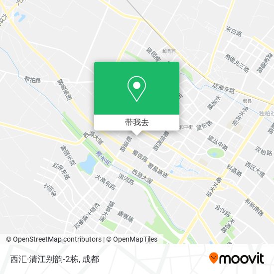 西汇·清江别韵-2栋地图