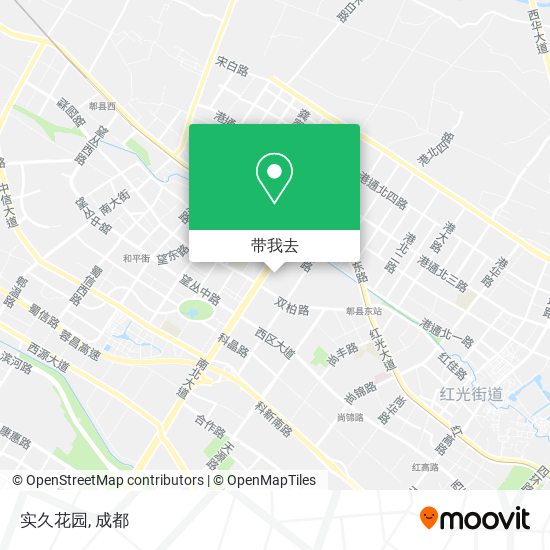 实久花园地图