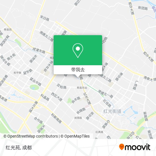 红光苑地图