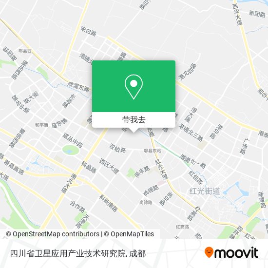 四川省卫星应用产业技术研究院地图