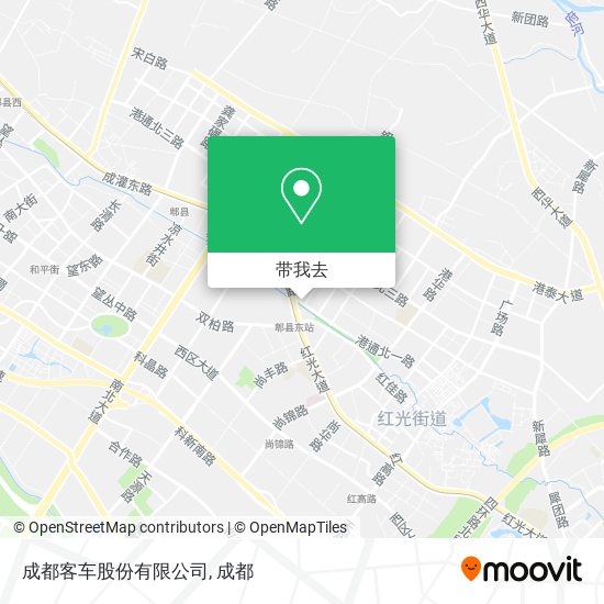 成都客车股份有限公司地图