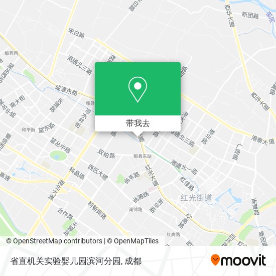 省直机关实验婴儿园滨河分园地图