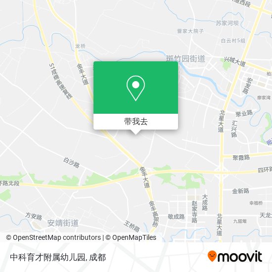 中科育才附属幼儿园地图