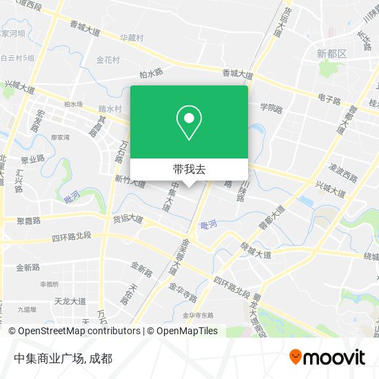 中集商业广场地图
