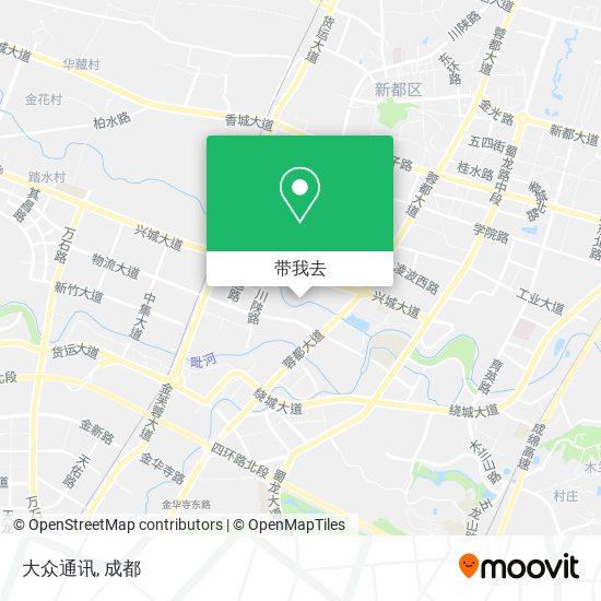 大众通讯地图