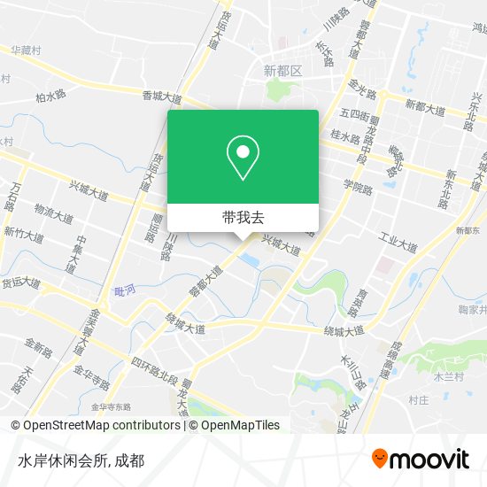 水岸休闲会所地图