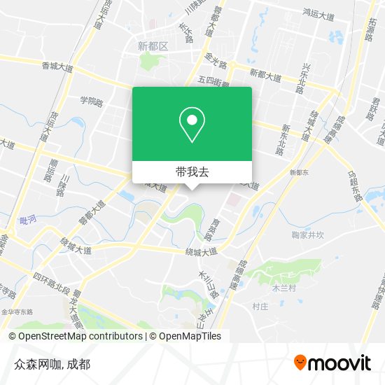 众森网咖地图