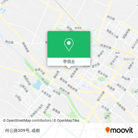 何公路309号地图