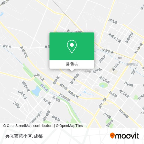 兴光西苑小区地图