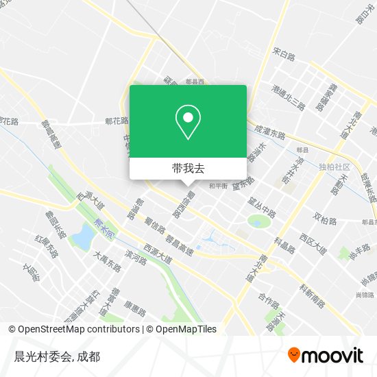 晨光村委会地图