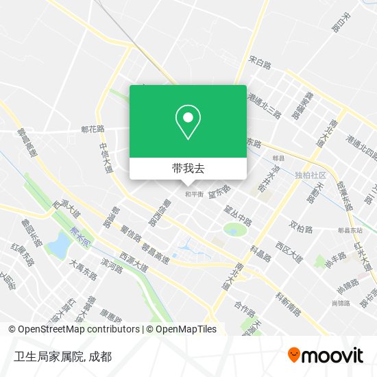 卫生局家属院地图