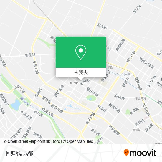 回归线地图