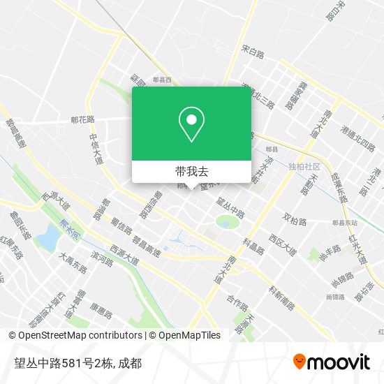 望丛中路581号2栋地图