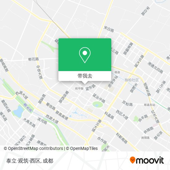 泰立·观筑-西区地图