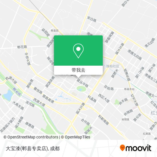 大宝漆(郫县专卖店)地图
